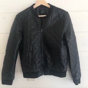 Black Bomber Jacket